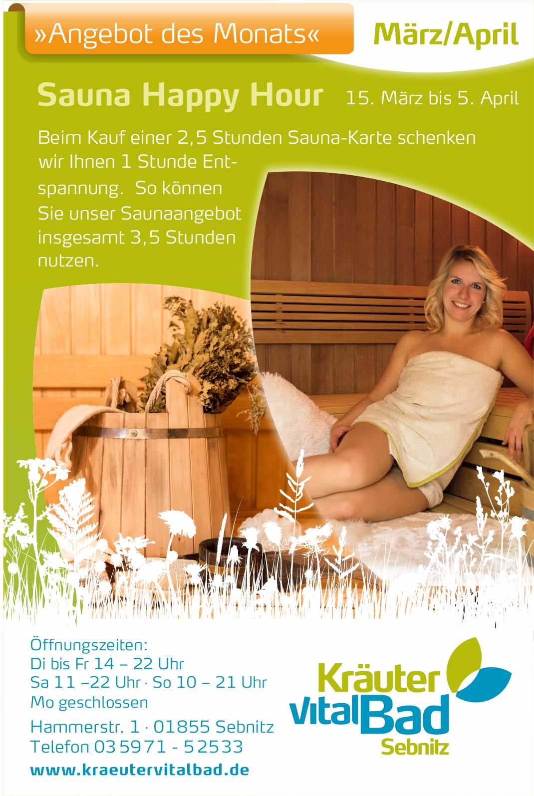 Sauna Happy Hour